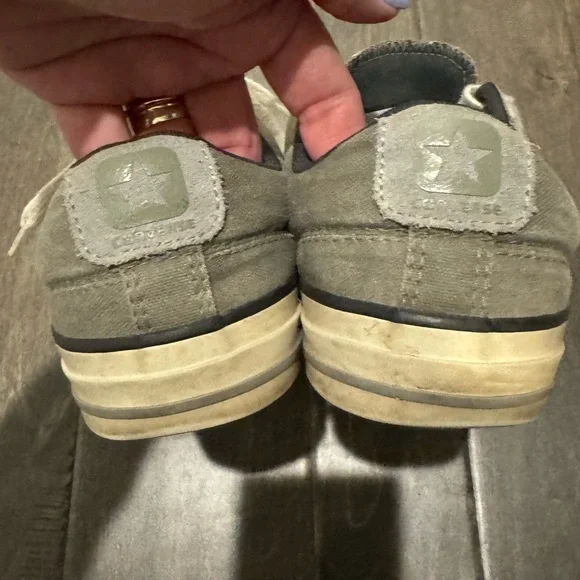 CONVERSE Army Green Canvas Shoes Size 6.5 Womens 4.5 Mens Unisex All Star - Picture 14 of 14